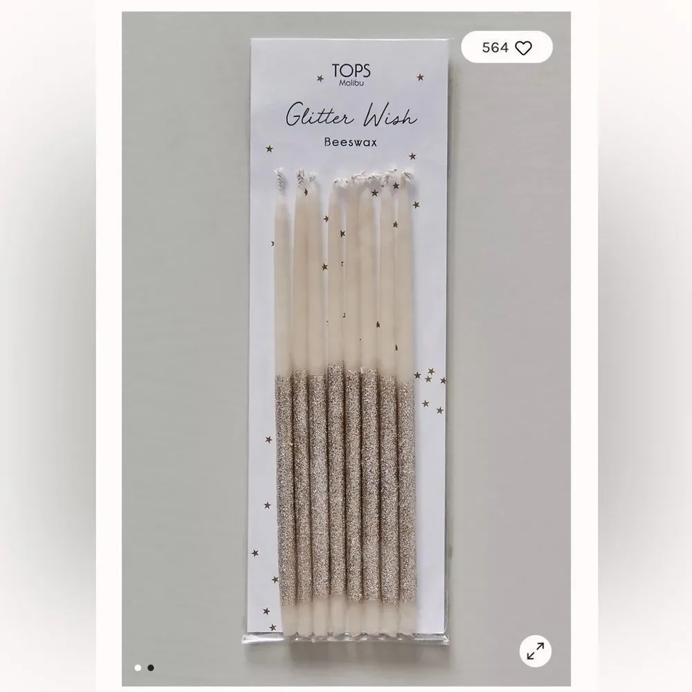 Free People Glitter Wish Candles, 6